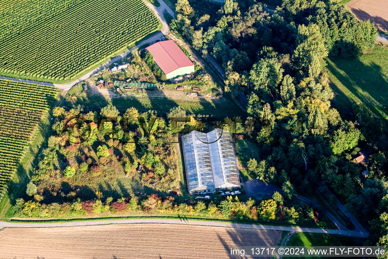 Quartier Heuchelheim in Heuchelheim-Klingen dans le département Rhénanie-Palatinat, Allemagne hors des airs