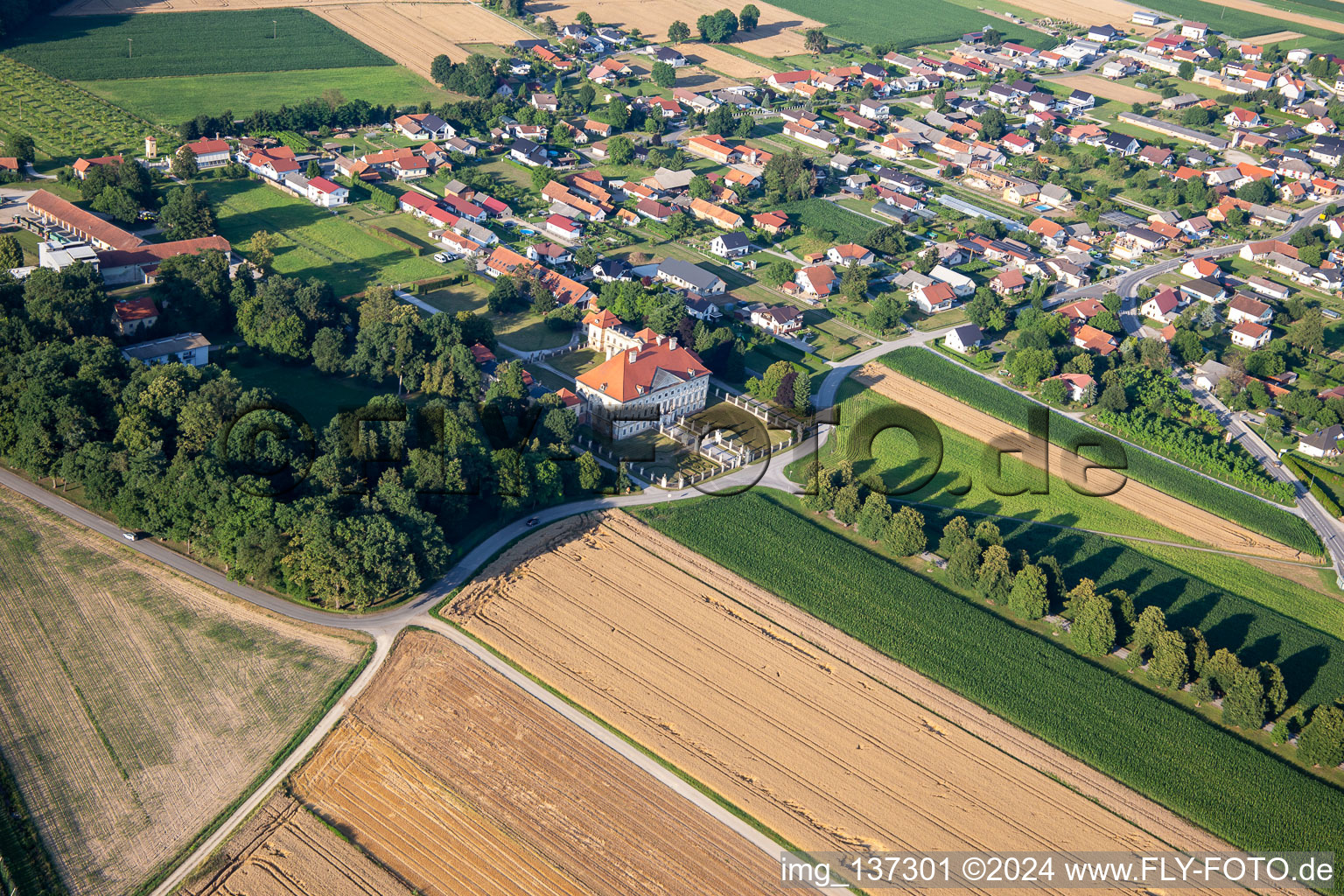 Château de Dornau Dvorec Dornav à Dornava dans le département Slovénie, Slovénie d'en haut