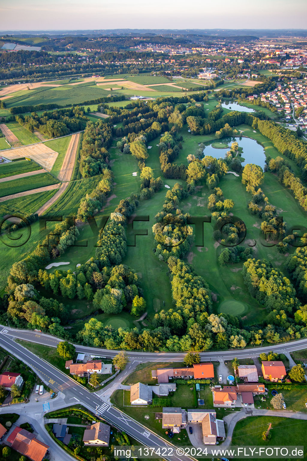 Photographie aérienne de Club de golf Ptuj à Ptuj dans le département Slovénie, Slovénie