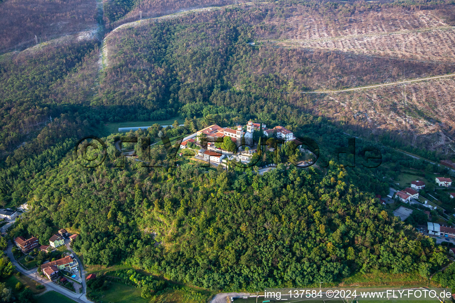 Château de Miren / Diplôme de Mirenski à Miren-Kostanjevica dans le département Slovénie, Slovénie d'en haut