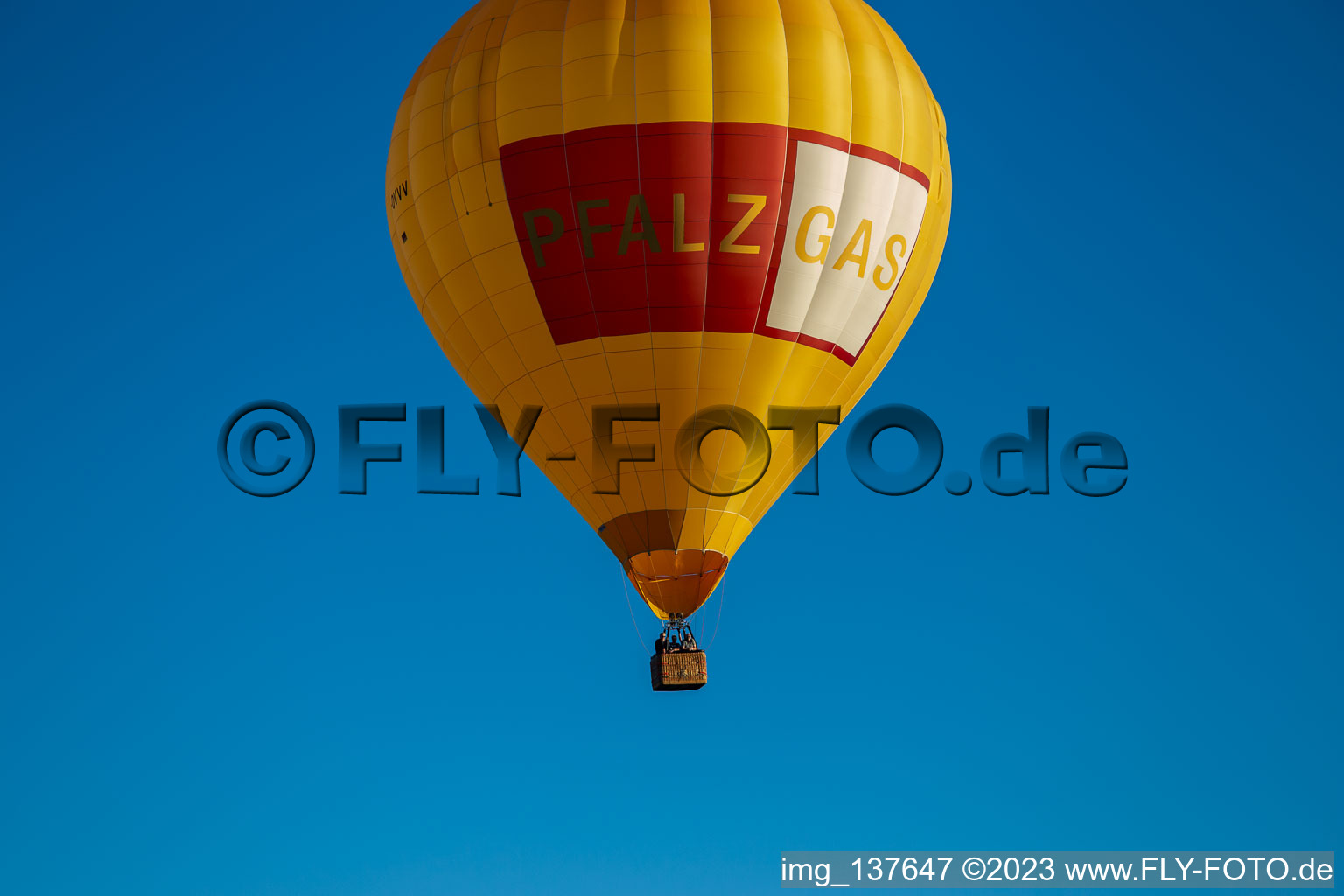 Vue aérienne de Montgolfière PfalzGas à Herxheim bei Landau dans le département Rhénanie-Palatinat, Allemagne