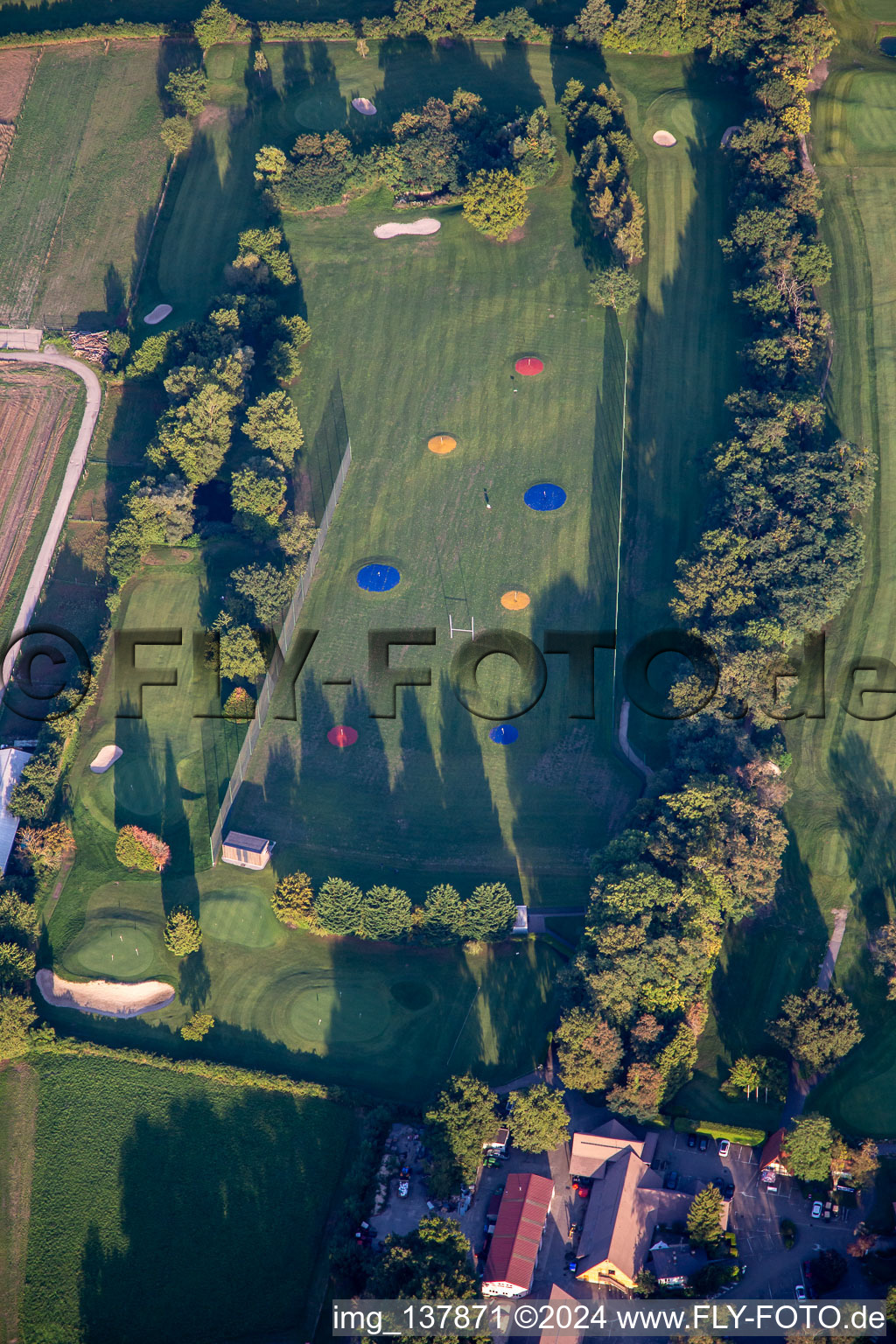 Photographie aérienne de Golf Club Strasbourg à Illkirch-Graffenstaden dans le département Bas Rhin, France