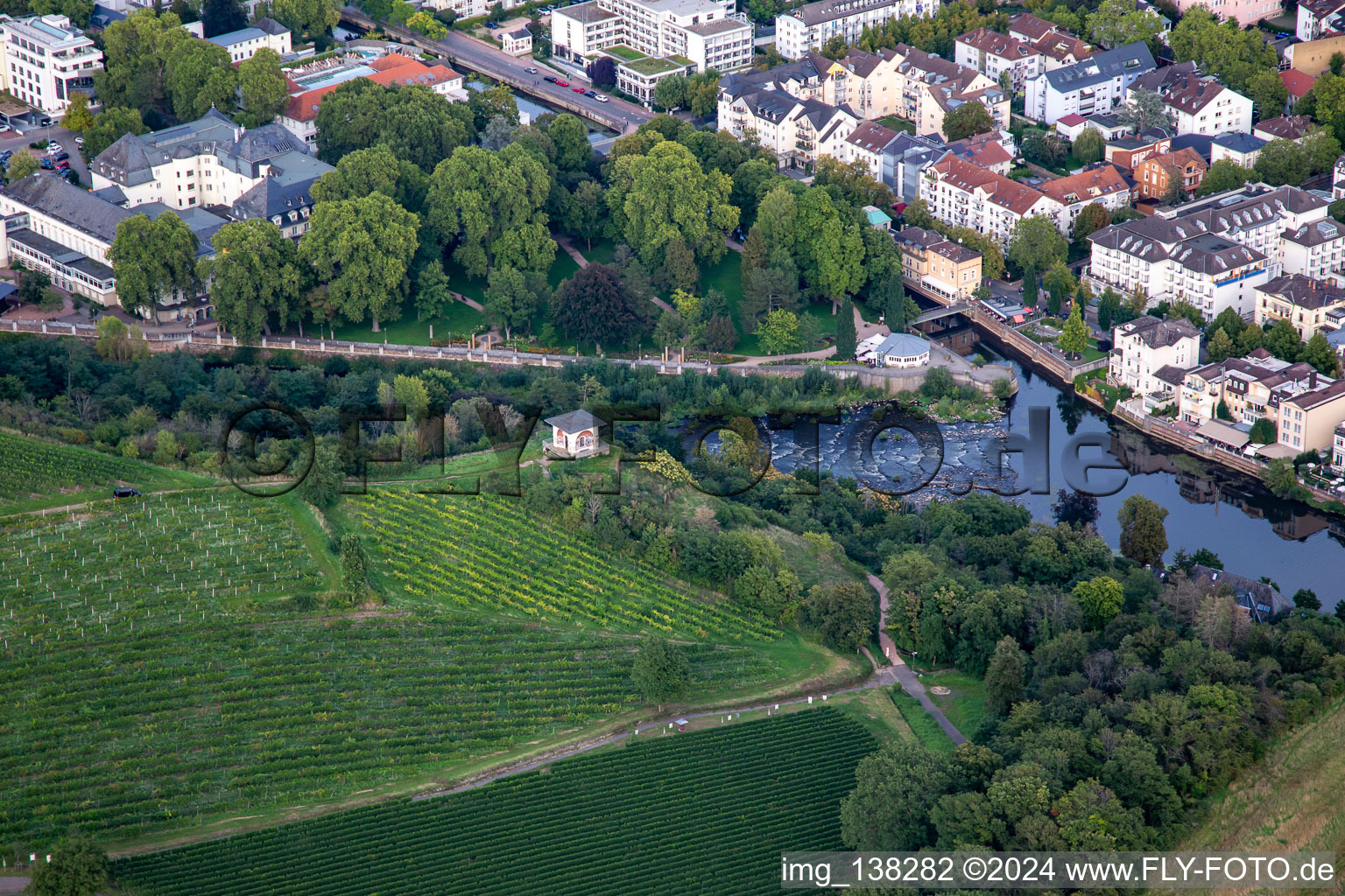 Vue aérienne de Défense d'Élisabeth à Bad Kreuznach dans le département Rhénanie-Palatinat, Allemagne