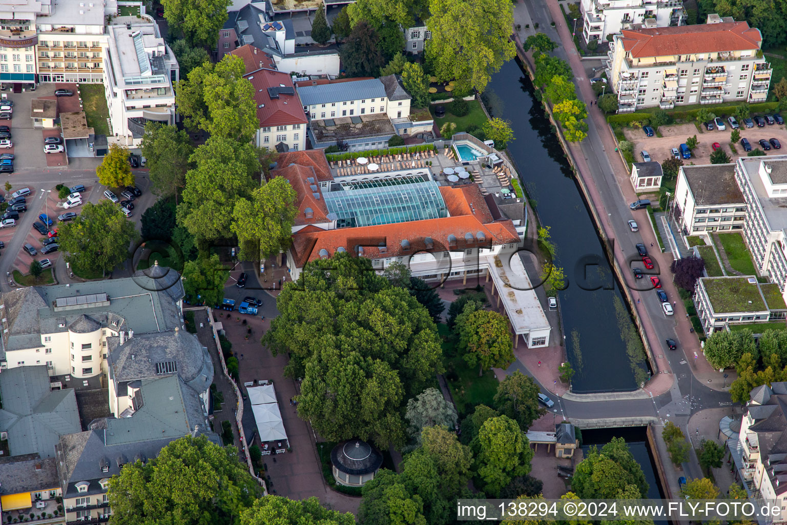 Vue aérienne de Culinarium à Bad Kreuznach dans le département Rhénanie-Palatinat, Allemagne