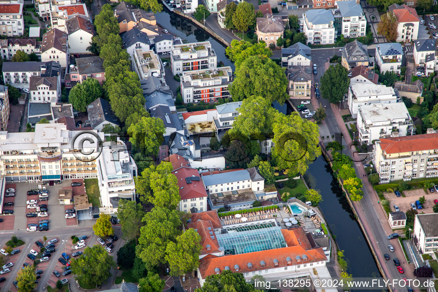 Vue aérienne de Clinique Prieger - Médecine Interne - Rhumatologie, Orthopédie à Bad Kreuznach dans le département Rhénanie-Palatinat, Allemagne