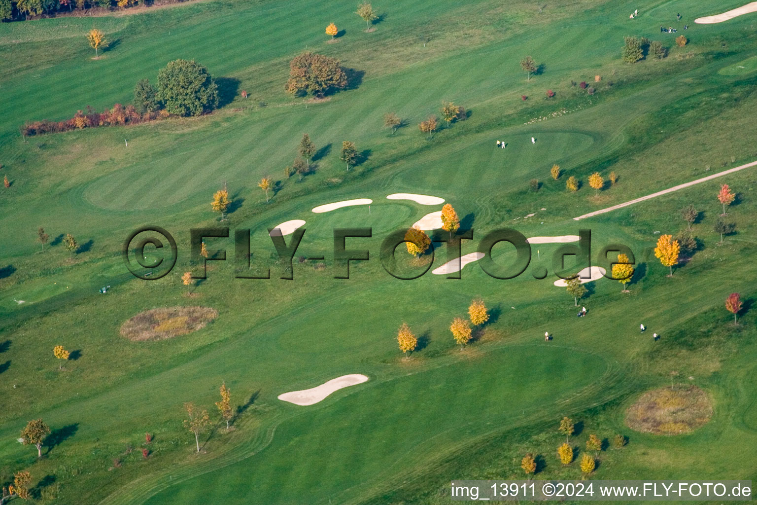 Club de golf Urloffen eV à le quartier Urloffen in Appenweier dans le département Bade-Wurtemberg, Allemagne vue d'en haut