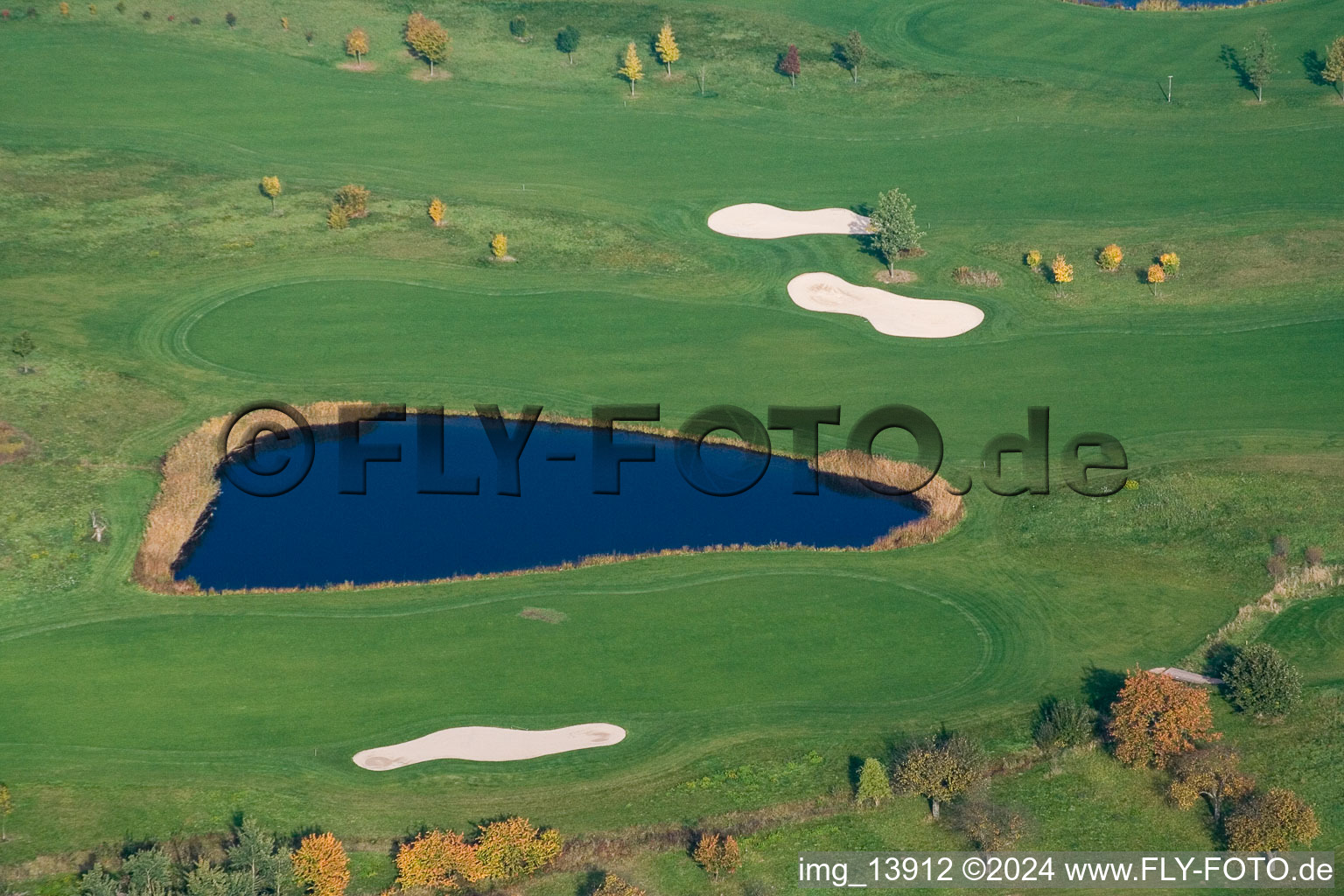 Club de golf Urloffen eV à le quartier Urloffen in Appenweier dans le département Bade-Wurtemberg, Allemagne depuis l'avion