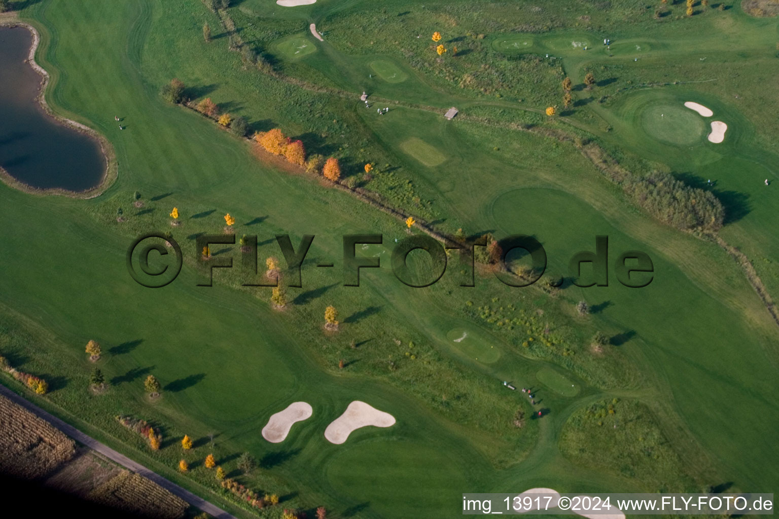 Club de golf Urloffen eV à le quartier Urloffen in Appenweier dans le département Bade-Wurtemberg, Allemagne vue du ciel