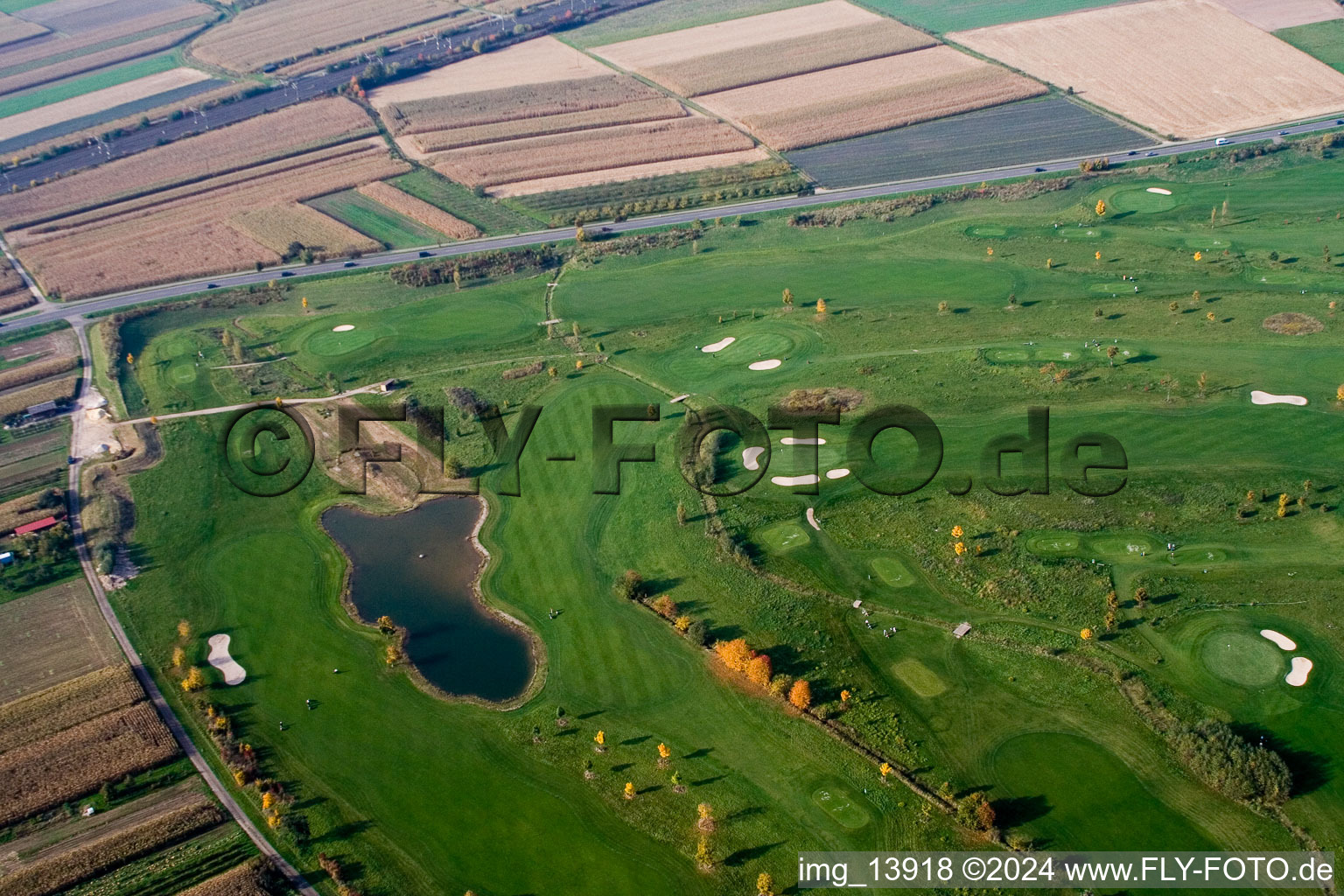 Enregistrement par drone de Club de golf Urloffen eV à le quartier Urloffen in Appenweier dans le département Bade-Wurtemberg, Allemagne