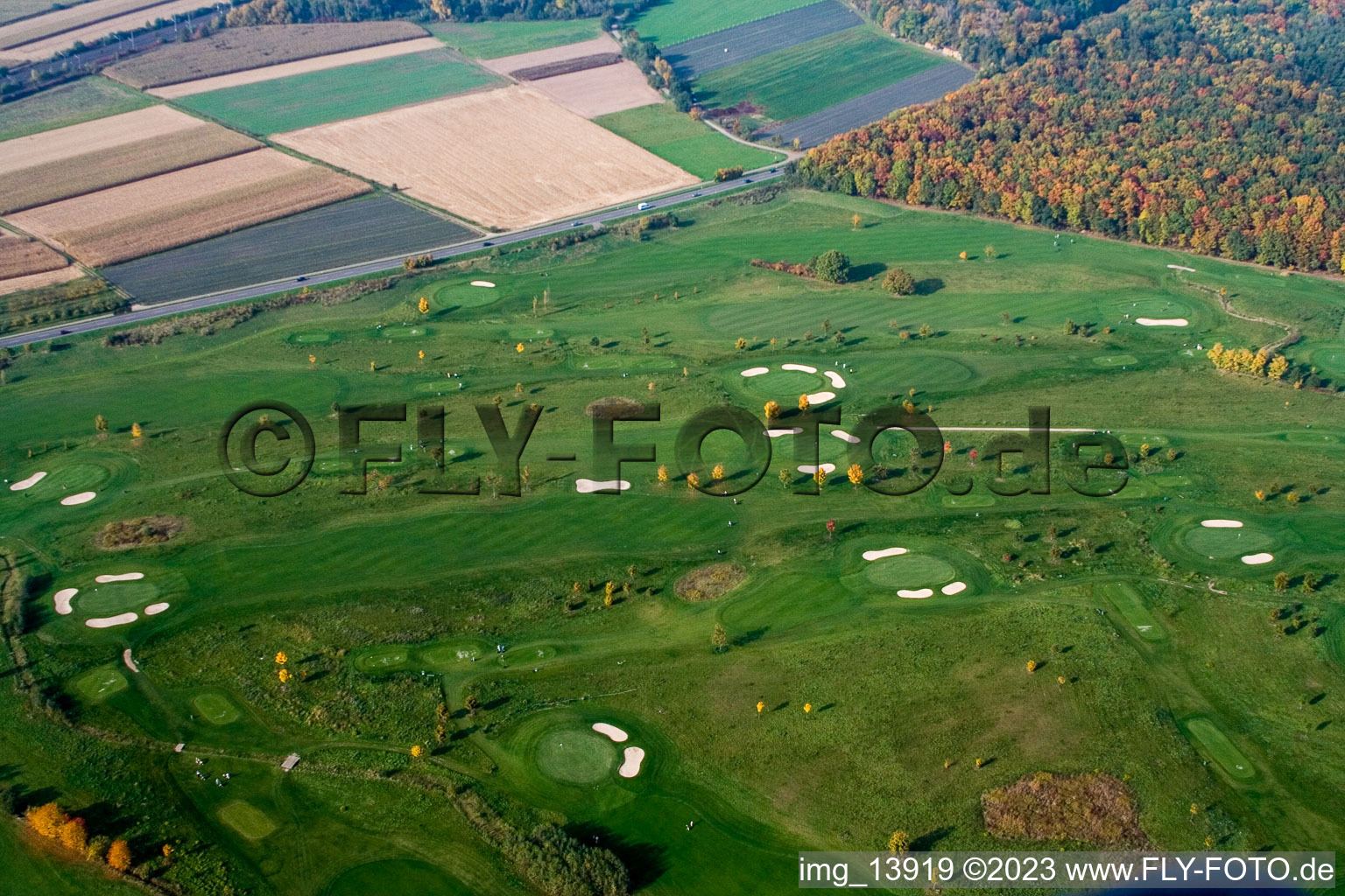 Image drone de Club de golf Urloffen eV à le quartier Urloffen in Appenweier dans le département Bade-Wurtemberg, Allemagne
