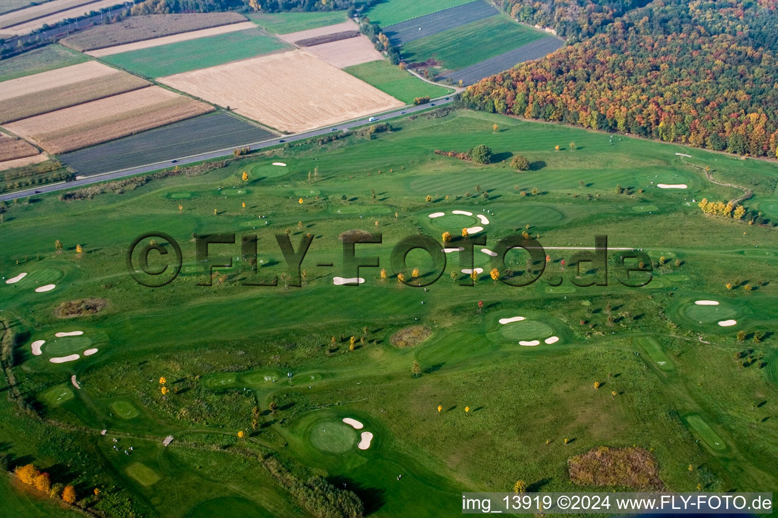 Image drone de Club de golf Urloffen eV à le quartier Urloffen in Appenweier dans le département Bade-Wurtemberg, Allemagne