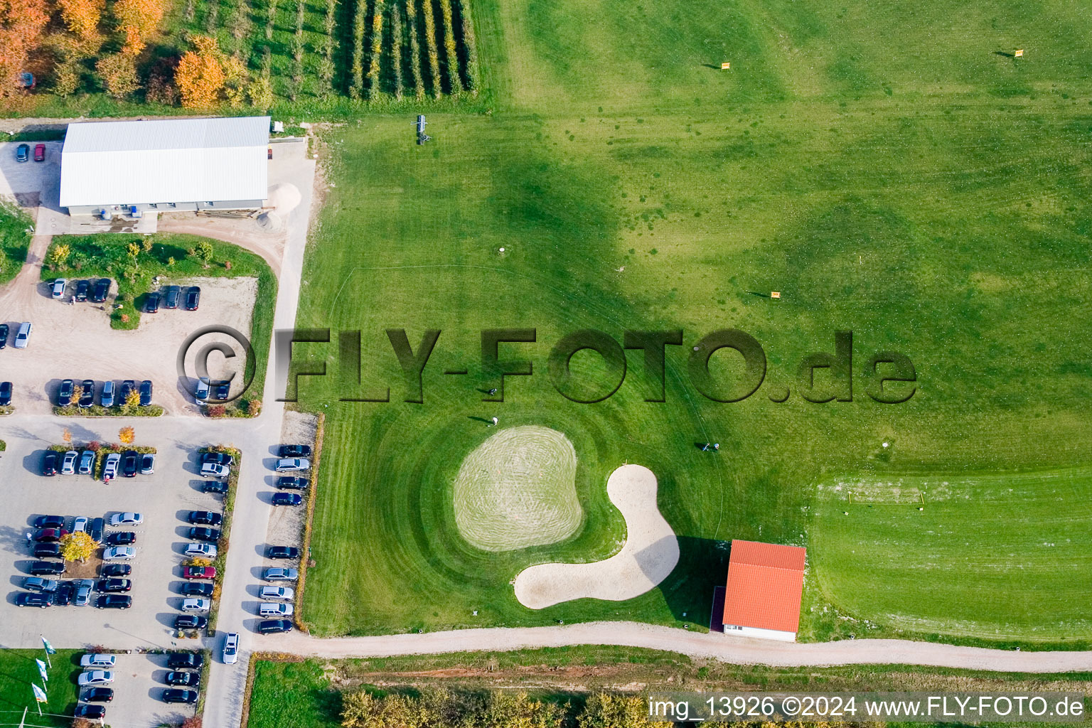 Photographie aérienne de Club de golf Urloffen eV à le quartier Urloffen in Appenweier dans le département Bade-Wurtemberg, Allemagne