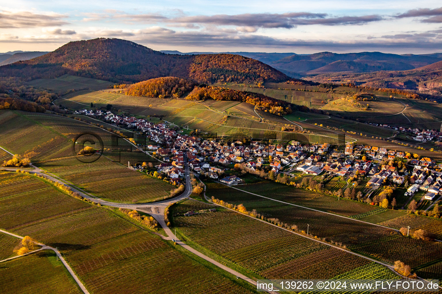 Vue aérienne de Du sud-est à le quartier Arzheim in Landau in der Pfalz dans le département Rhénanie-Palatinat, Allemagne