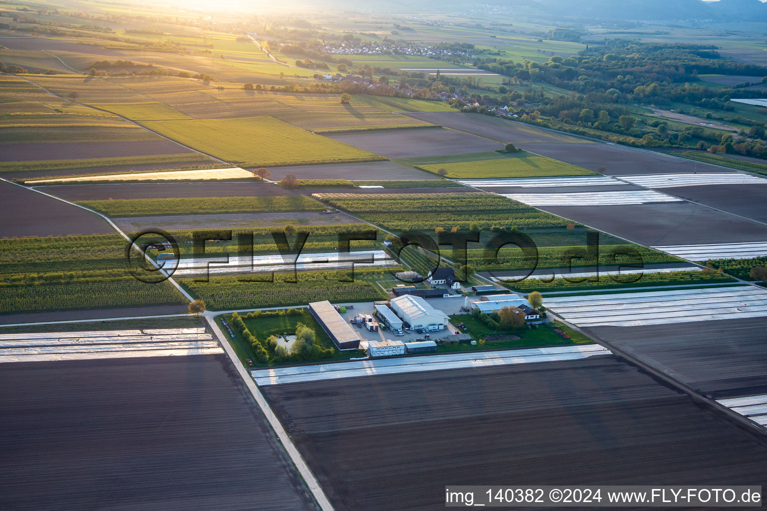 Photographie aérienne de Le jardin du fermier à Winden dans le département Rhénanie-Palatinat, Allemagne