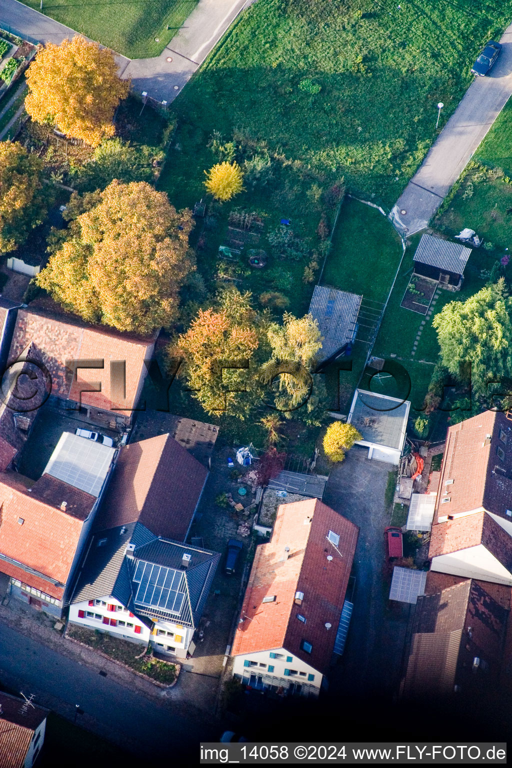 Photographie aérienne de Quartier Schluttenbach in Ettlingen dans le département Bade-Wurtemberg, Allemagne