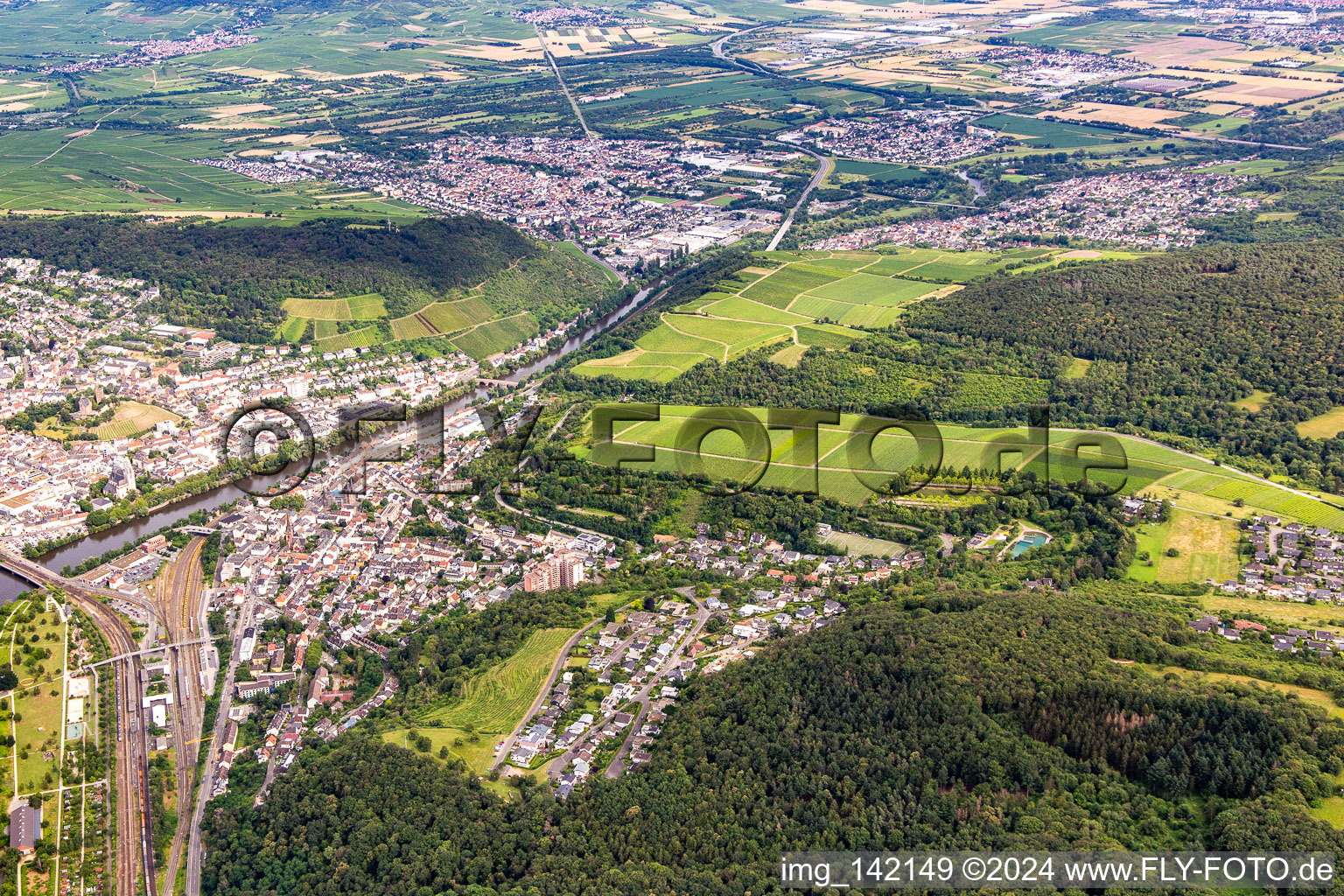 Photographie aérienne de Quartier Bingerbrück in Bingen am Rhein dans le département Rhénanie-Palatinat, Allemagne