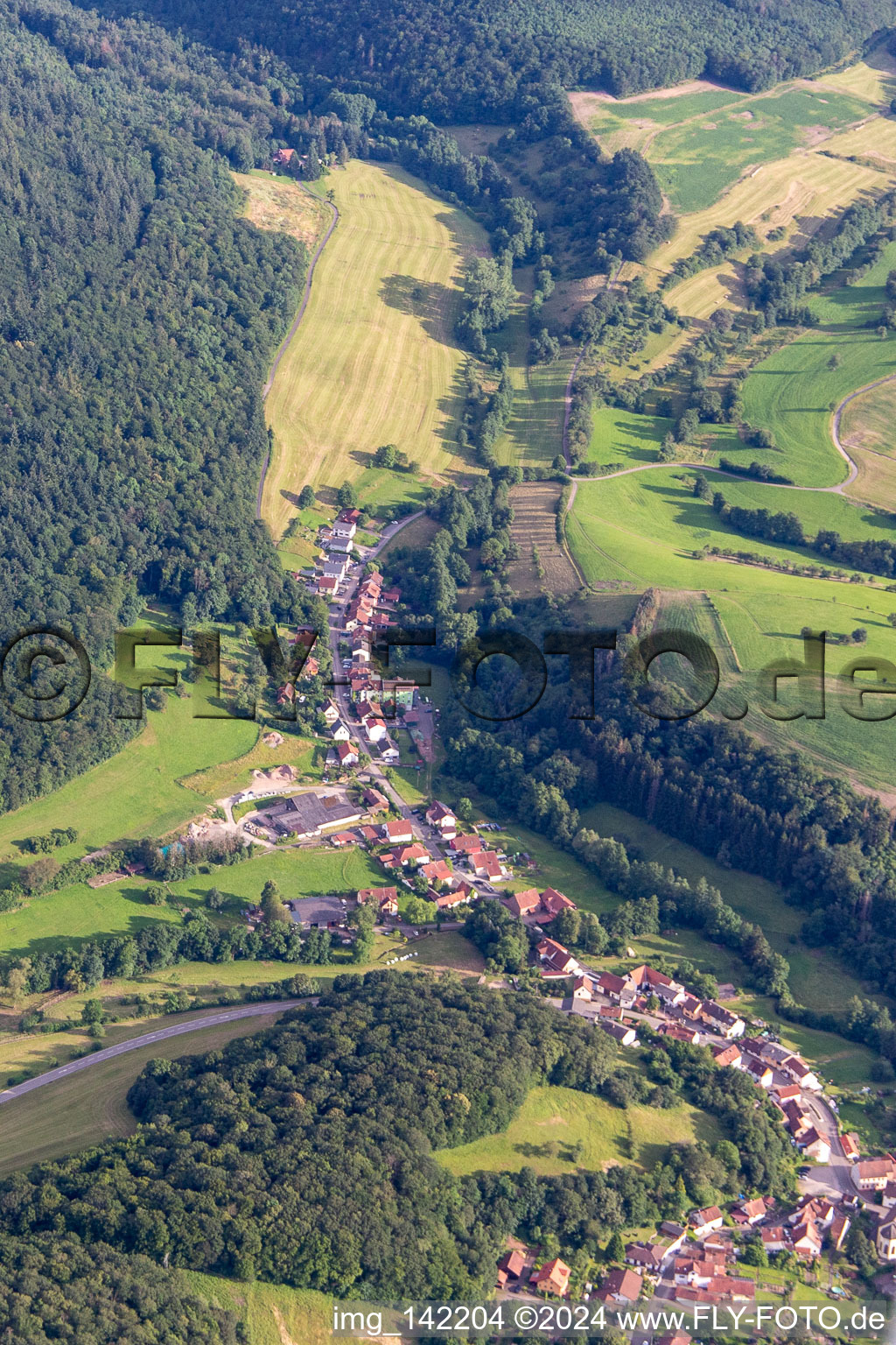 Vue aérienne de Quartier Marienthal in Rockenhausen dans le département Rhénanie-Palatinat, Allemagne