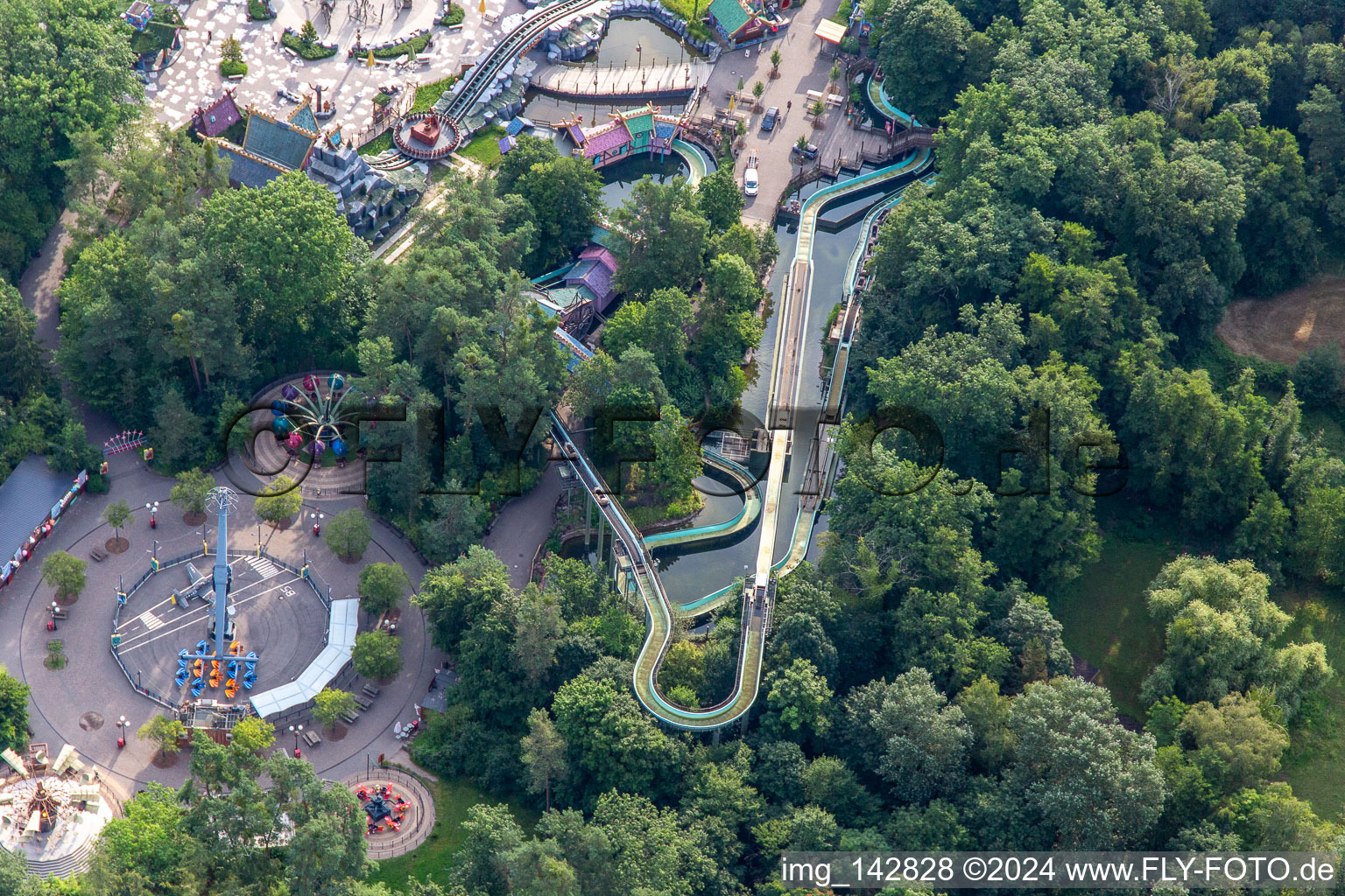 Vue oblique de Parc de vacances Allemagne à Haßloch dans le département Rhénanie-Palatinat, Allemagne