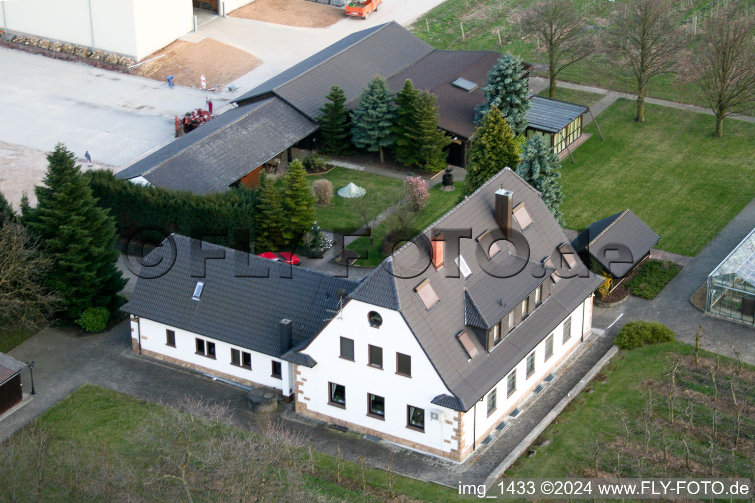 Winden dans le département Rhénanie-Palatinat, Allemagne vue du ciel