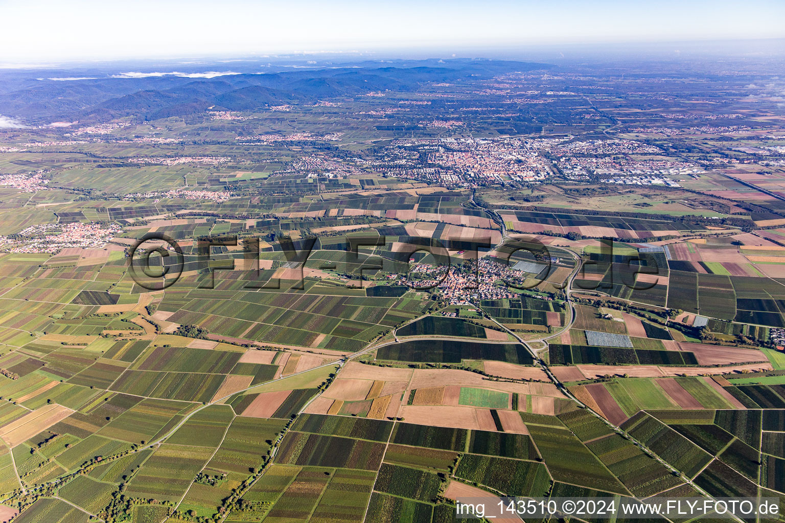 Vue aérienne de Du sud à Landau in der Pfalz dans le département Rhénanie-Palatinat, Allemagne