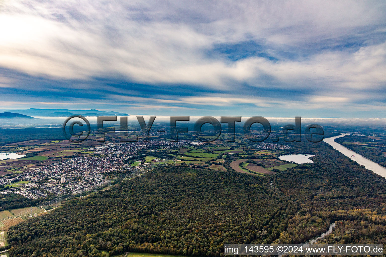Photographie aérienne de Quartier Forchheim in Rheinstetten dans le département Bade-Wurtemberg, Allemagne