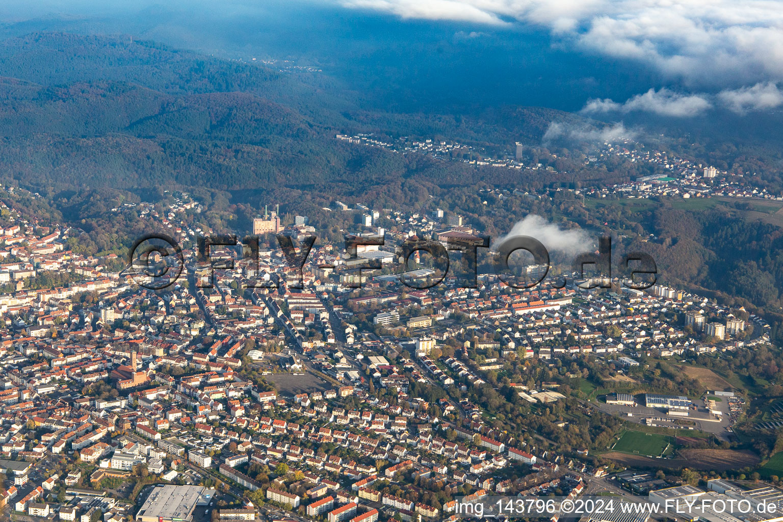 Photographie aérienne de Districts du sud à Pirmasens dans le département Rhénanie-Palatinat, Allemagne