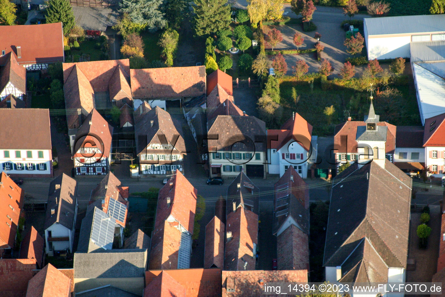 Image drone de Quartier Hayna in Herxheim bei Landau dans le département Rhénanie-Palatinat, Allemagne