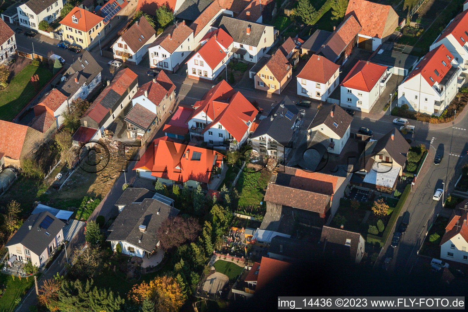 Photographie aérienne de Quartier Herxheim in Herxheim bei Landau dans le département Rhénanie-Palatinat, Allemagne