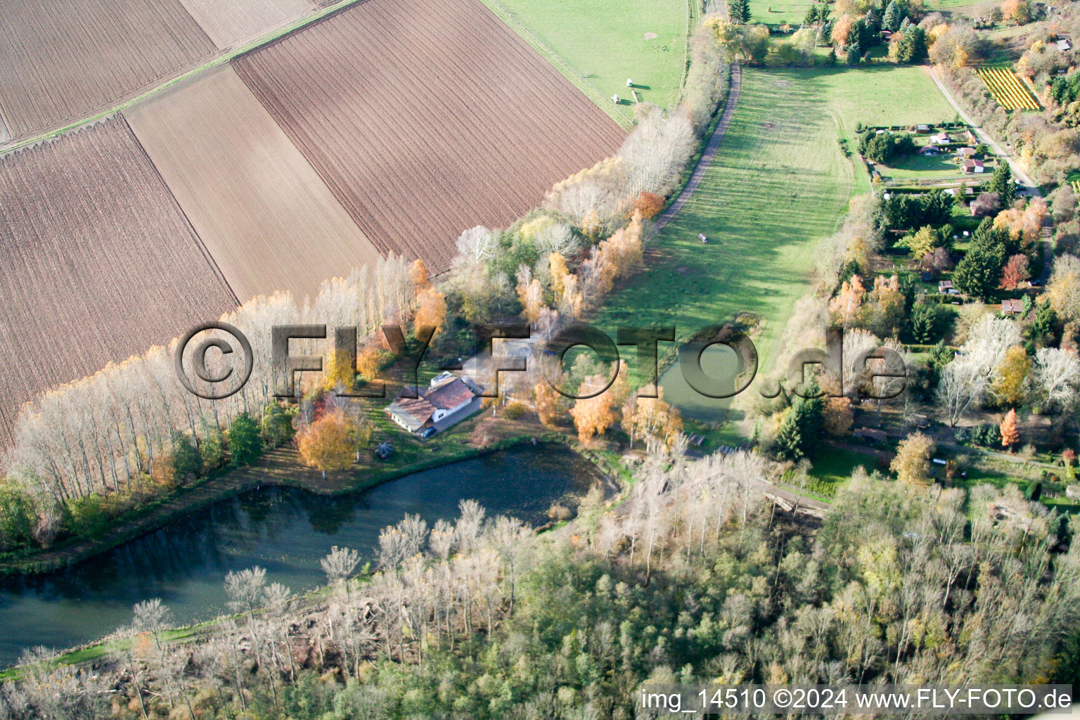 Photographie aérienne de Insheim dans le département Rhénanie-Palatinat, Allemagne