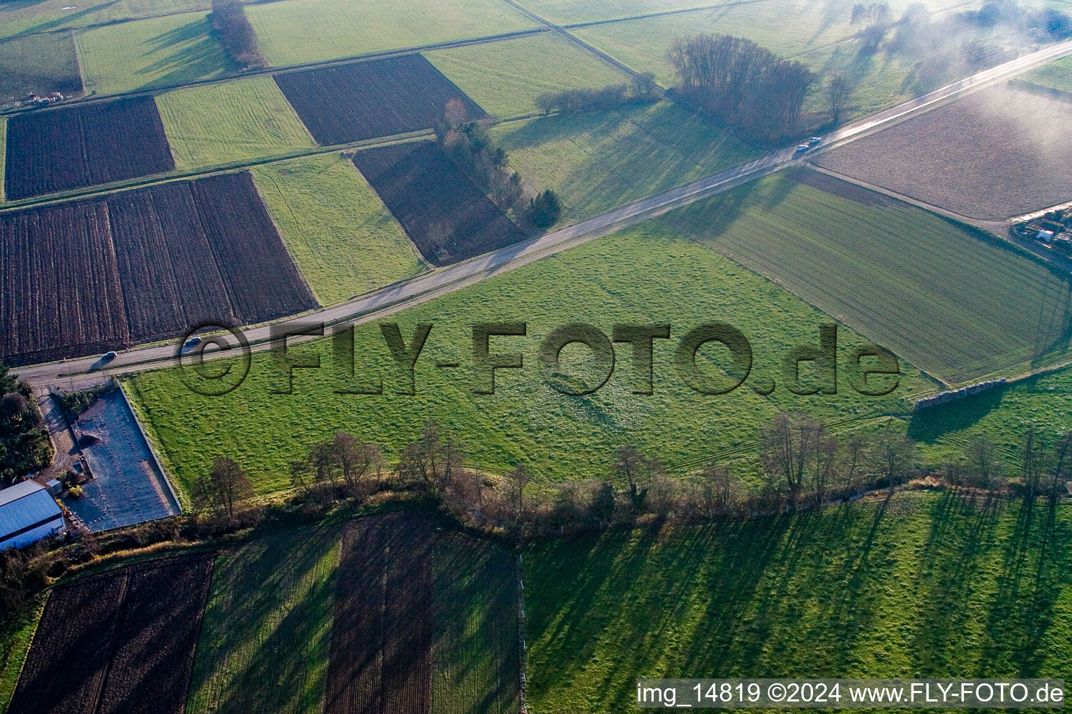 Photographie aérienne de Quartier Schaidt in Wörth am Rhein dans le département Rhénanie-Palatinat, Allemagne