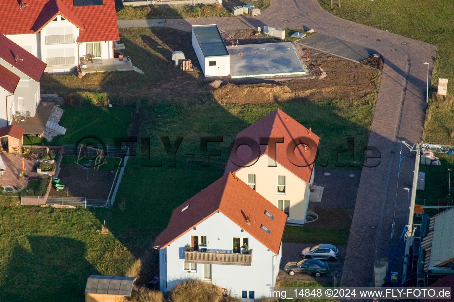 Image drone de Quartier Schaidt in Wörth am Rhein dans le département Rhénanie-Palatinat, Allemagne