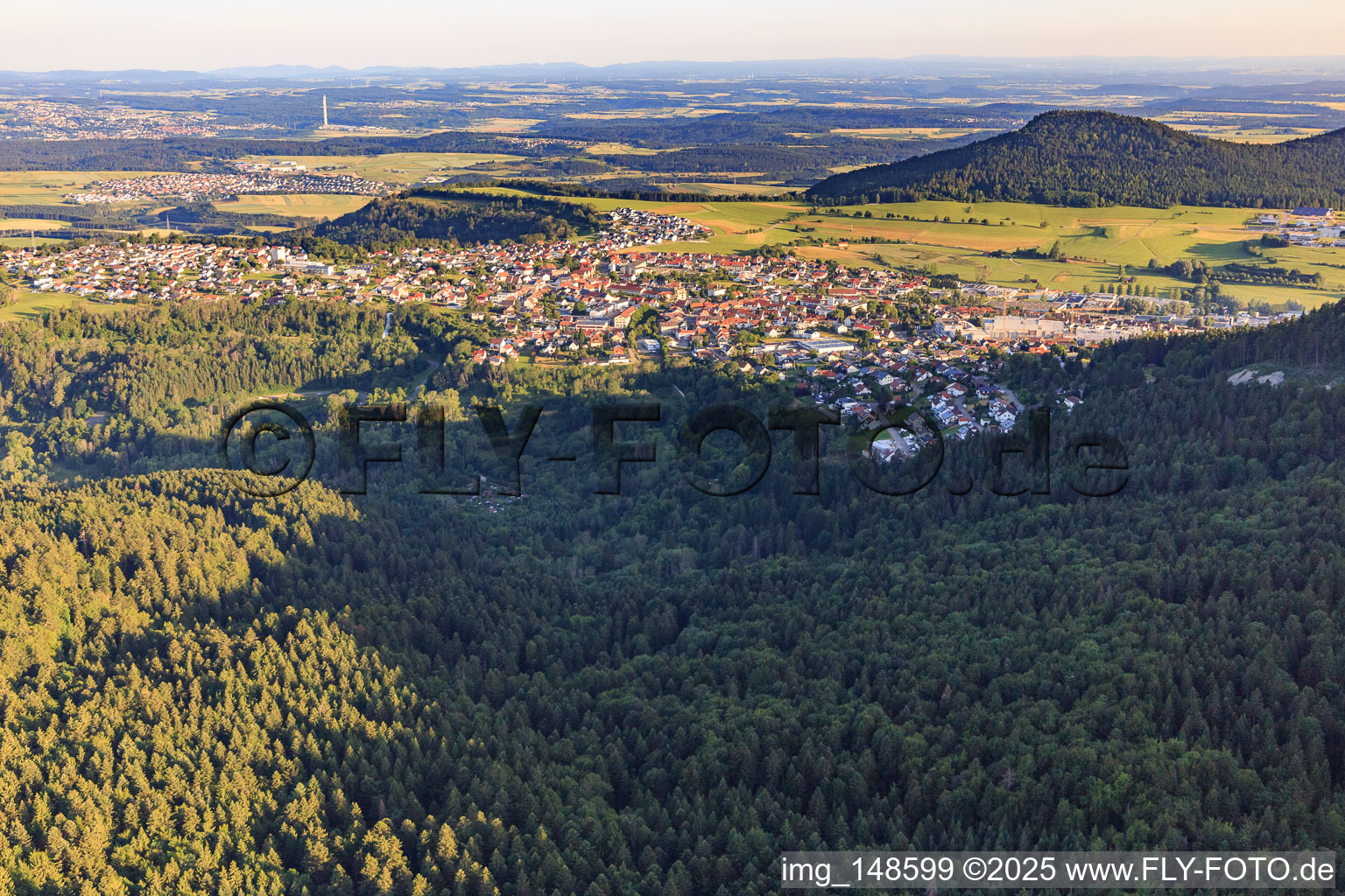 Vue aérienne de Vue du sud-est à Gosheim dans le département Bade-Wurtemberg, Allemagne
