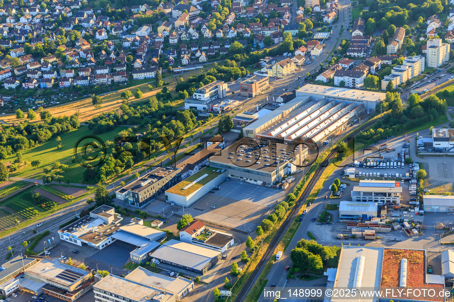 Vue aérienne de Robert Bürkle GmbH à Freudenstadt dans le département Bade-Wurtemberg, Allemagne