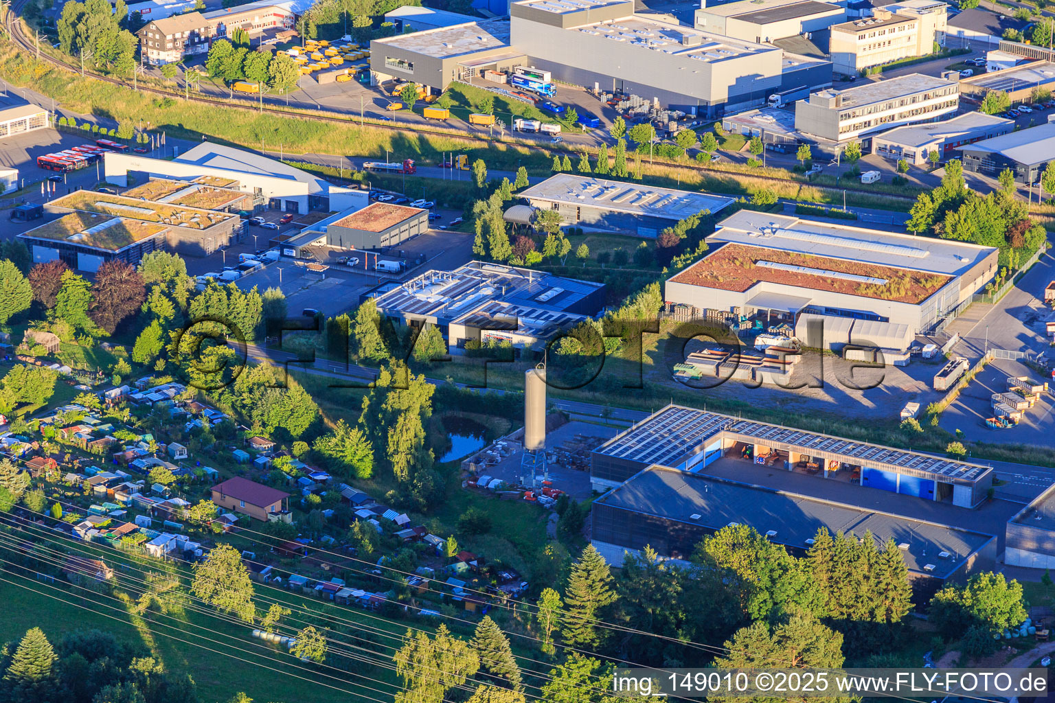 Vue aérienne de Groupe Fetscher | Pièces pliées, ressorts, fixations et chantier de construction Freudenstadt à Freudenstadt dans le département Bade-Wurtemberg, Allemagne