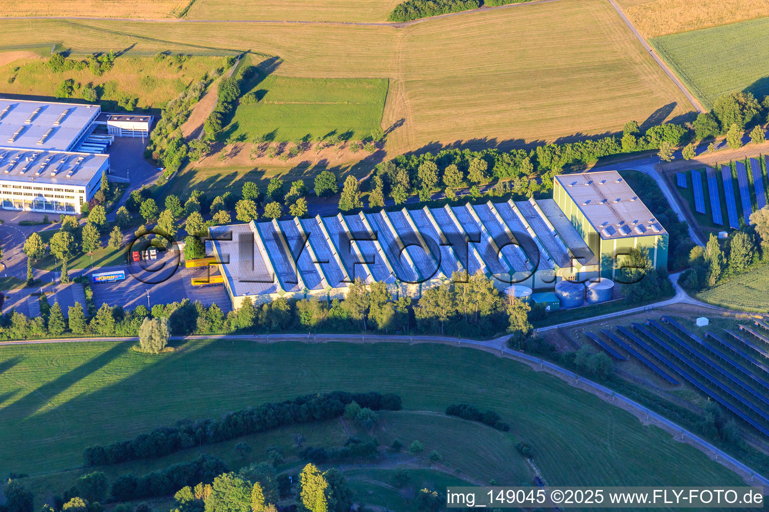 Photographie aérienne de Usine fischer Tumlingen à le quartier Tumlingen in Waldachtal dans le département Bade-Wurtemberg, Allemagne