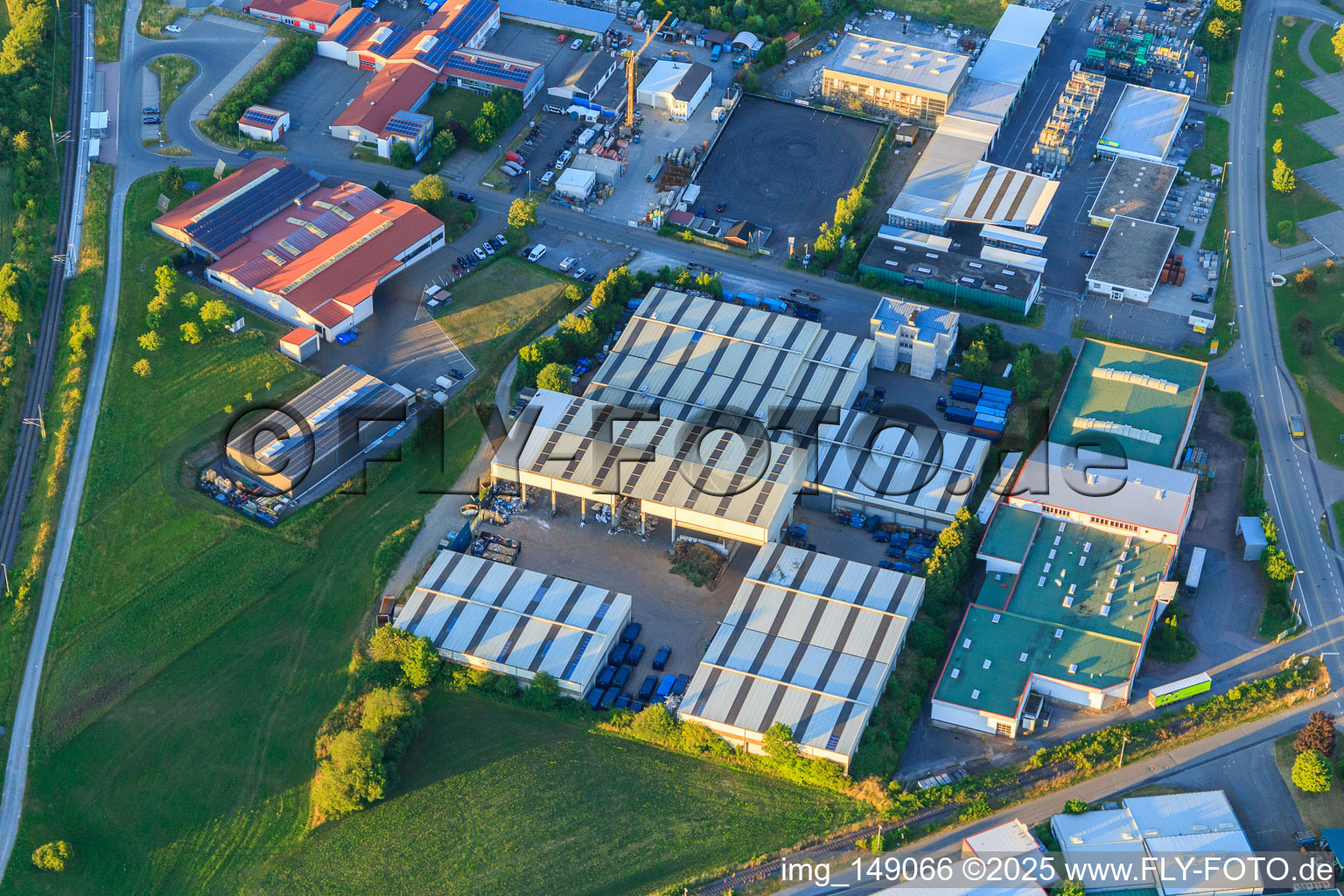 Vue aérienne de ALBA Süd GmbH & Co. KG - Horb à le quartier Altheim in Horb am Neckar dans le département Bade-Wurtemberg, Allemagne