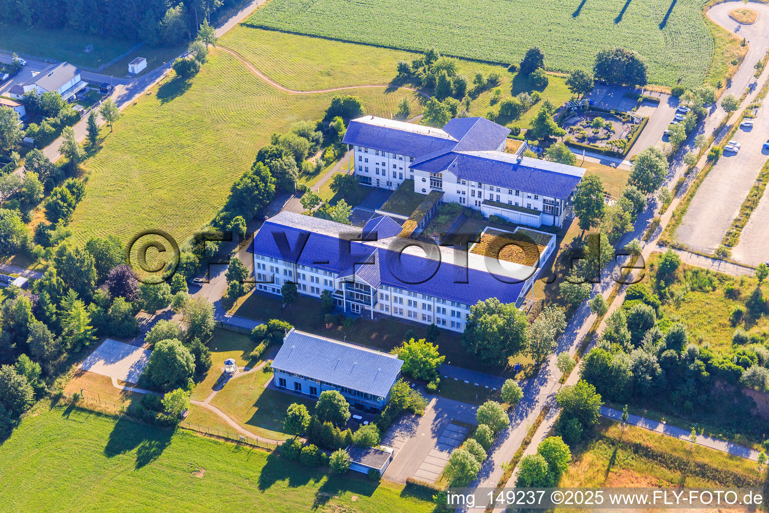 Vue aérienne de Clinique de la Forêt-Noire à Baar 2 à le quartier Villingen in Villingen-Schwenningen dans le département Bade-Wurtemberg, Allemagne