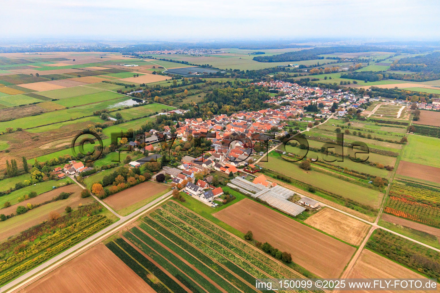 Photographie aérienne de Du sud-ouest à Winden dans le département Rhénanie-Palatinat, Allemagne