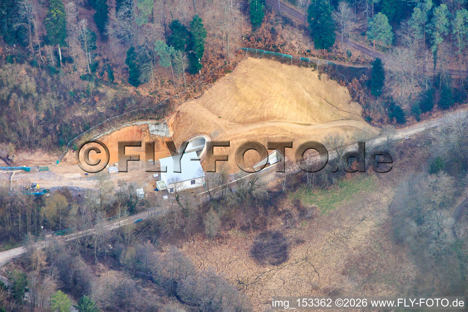 Vue aérienne de Bad Bergzabern dans le département Rhénanie-Palatinat, Allemagne
