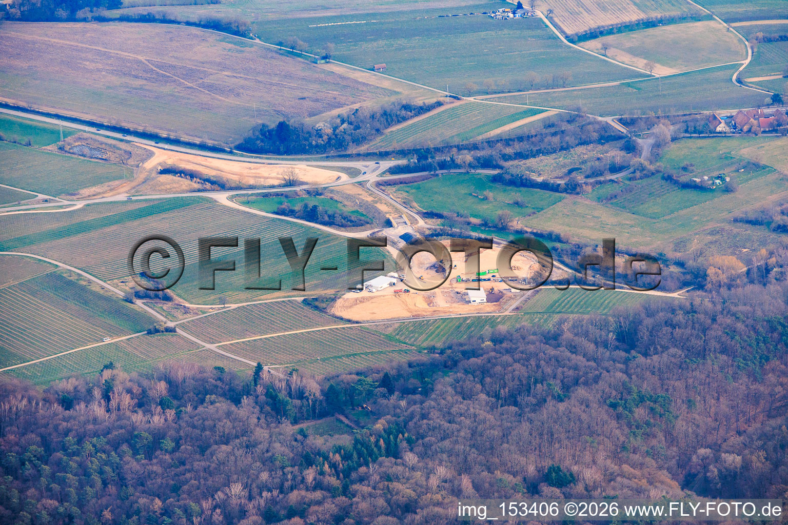 Vue aérienne de Bad Bergzabern dans le département Rhénanie-Palatinat, Allemagne