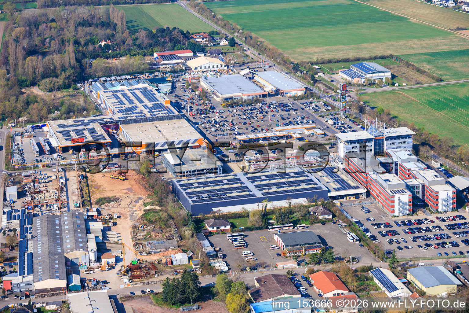 HORNBACH Bornheim à le quartier Dreihof in Bornheim dans le département Rhénanie-Palatinat, Allemagne
