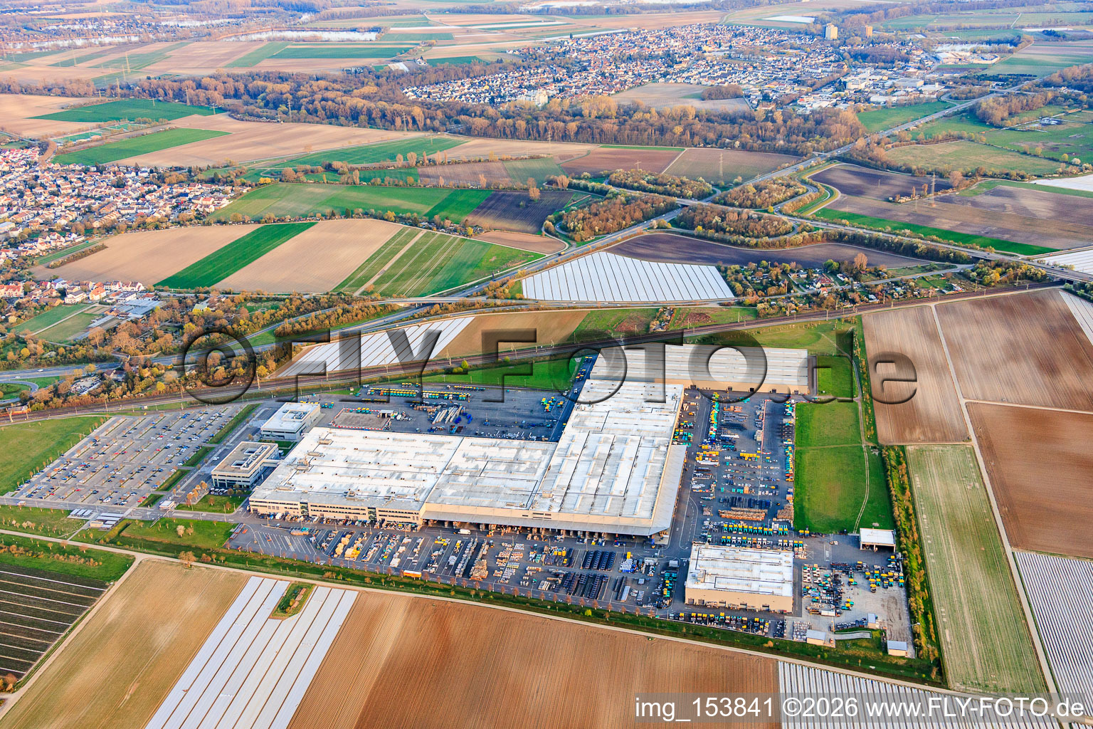 Siège social de Joseph Vögele AG à le quartier Rheingönheim in Ludwigshafen am Rhein dans le département Rhénanie-Palatinat, Allemagne