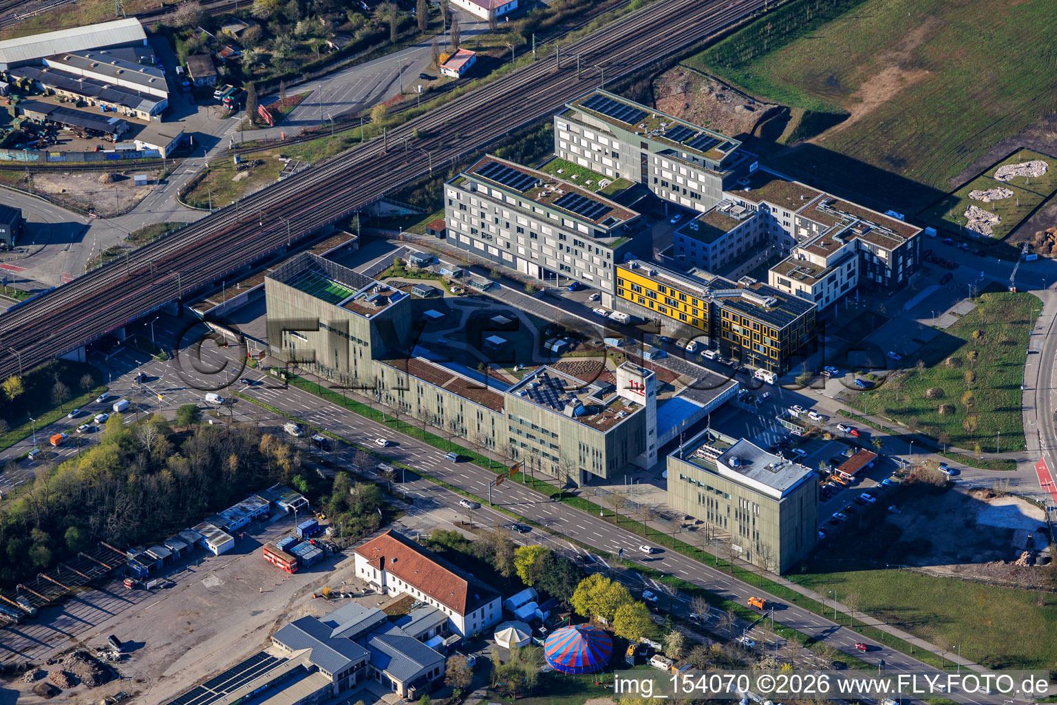 Holiday Inn Express Karlsruhe - City Park près d'IHG et de la caserne de pompiers principale Karlsruhe à le quartier Südstadt in Karlsruhe dans le département Bade-Wurtemberg, Allemagne