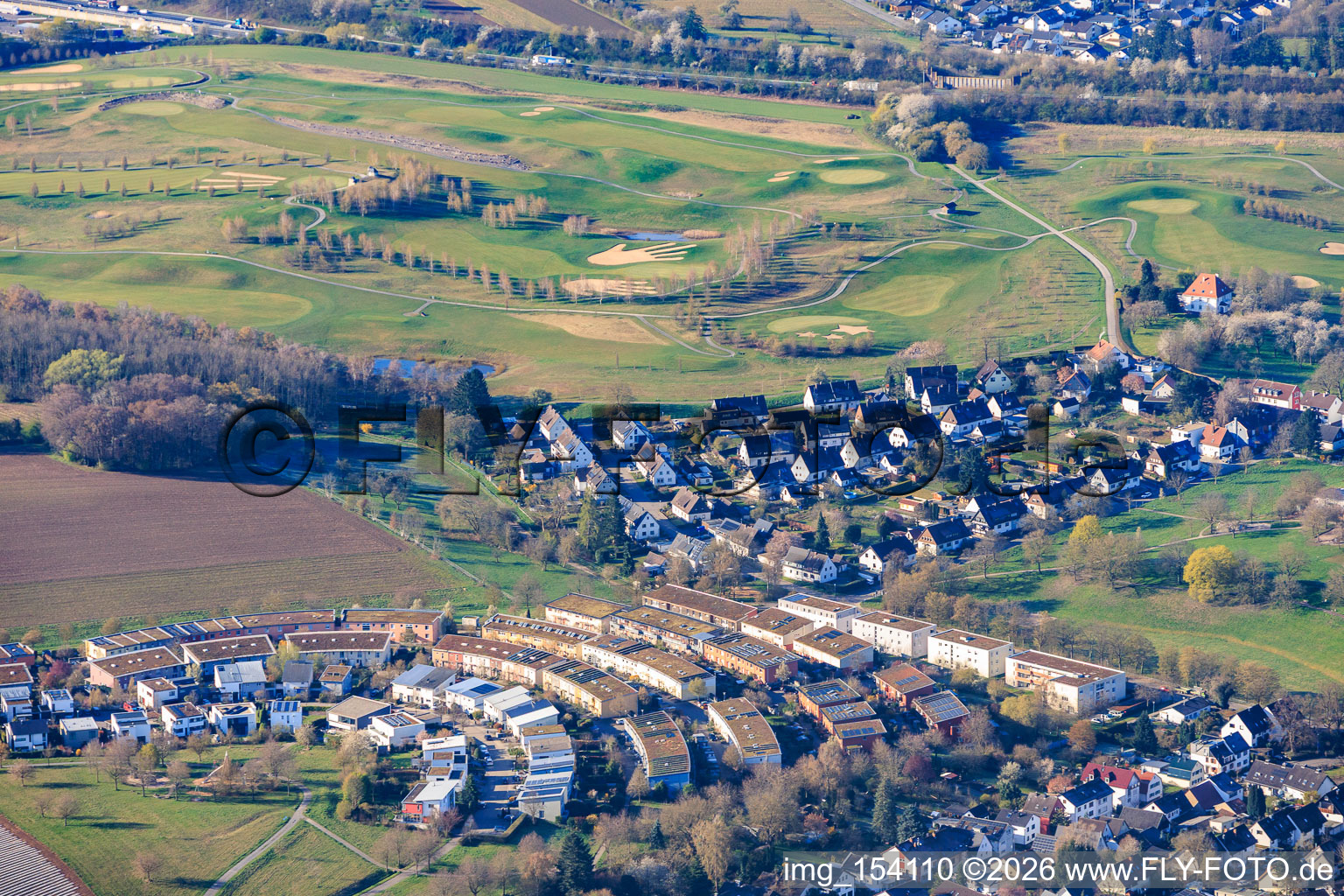 Terrain de golf Golfpark Karlsruhe - GOLF absolu au Gut Batzenhof à le quartier Hohenwettersbach in Karlsruhe dans le département Bade-Wurtemberg, Allemagne