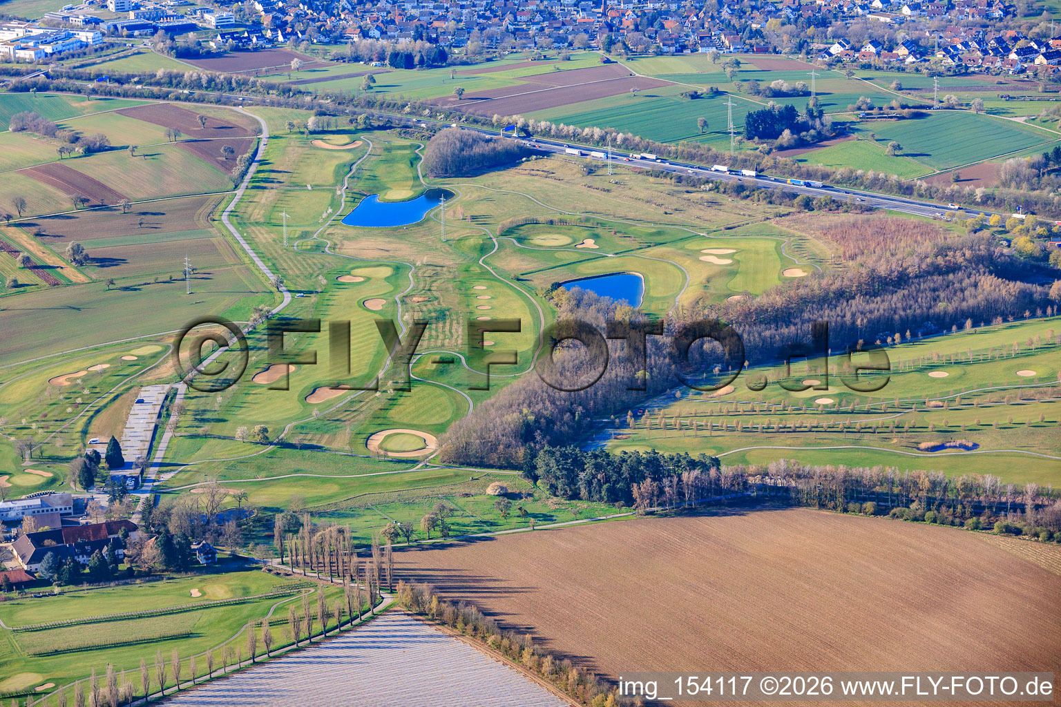 Terrain de golf Golfpark Karlsruhe - GOLF absolu au Gut Batzenhof à le quartier Hohenwettersbach in Karlsruhe dans le département Bade-Wurtemberg, Allemagne
