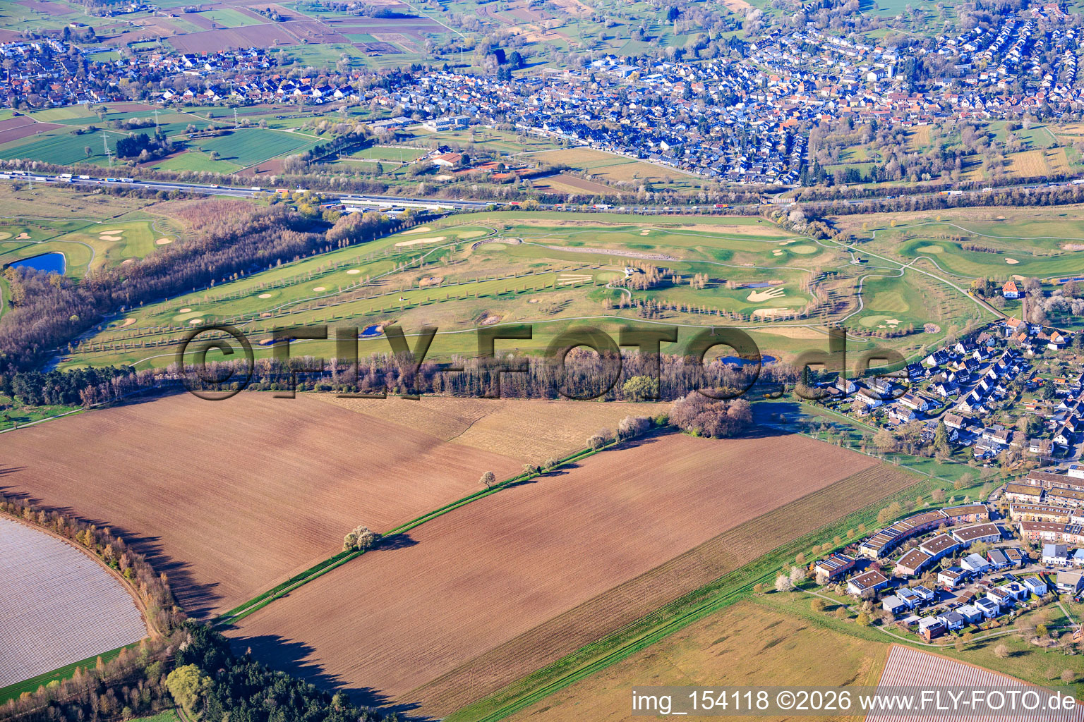 Terrain de golf Golfpark Karlsruhe - GOLF absolu au Gut Batzenhof à le quartier Hohenwettersbach in Karlsruhe dans le département Bade-Wurtemberg, Allemagne