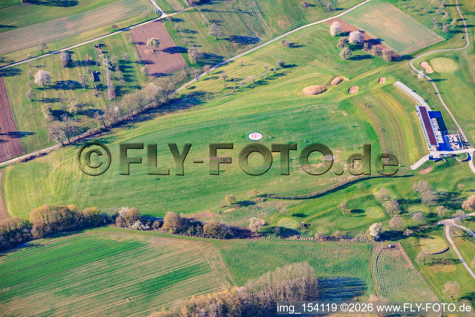 Practice du Golfpark Golf Course Karlsruhe - GOLF absolu au Gut Batzenhof à le quartier Hohenwettersbach in Karlsruhe dans le département Bade-Wurtemberg, Allemagne