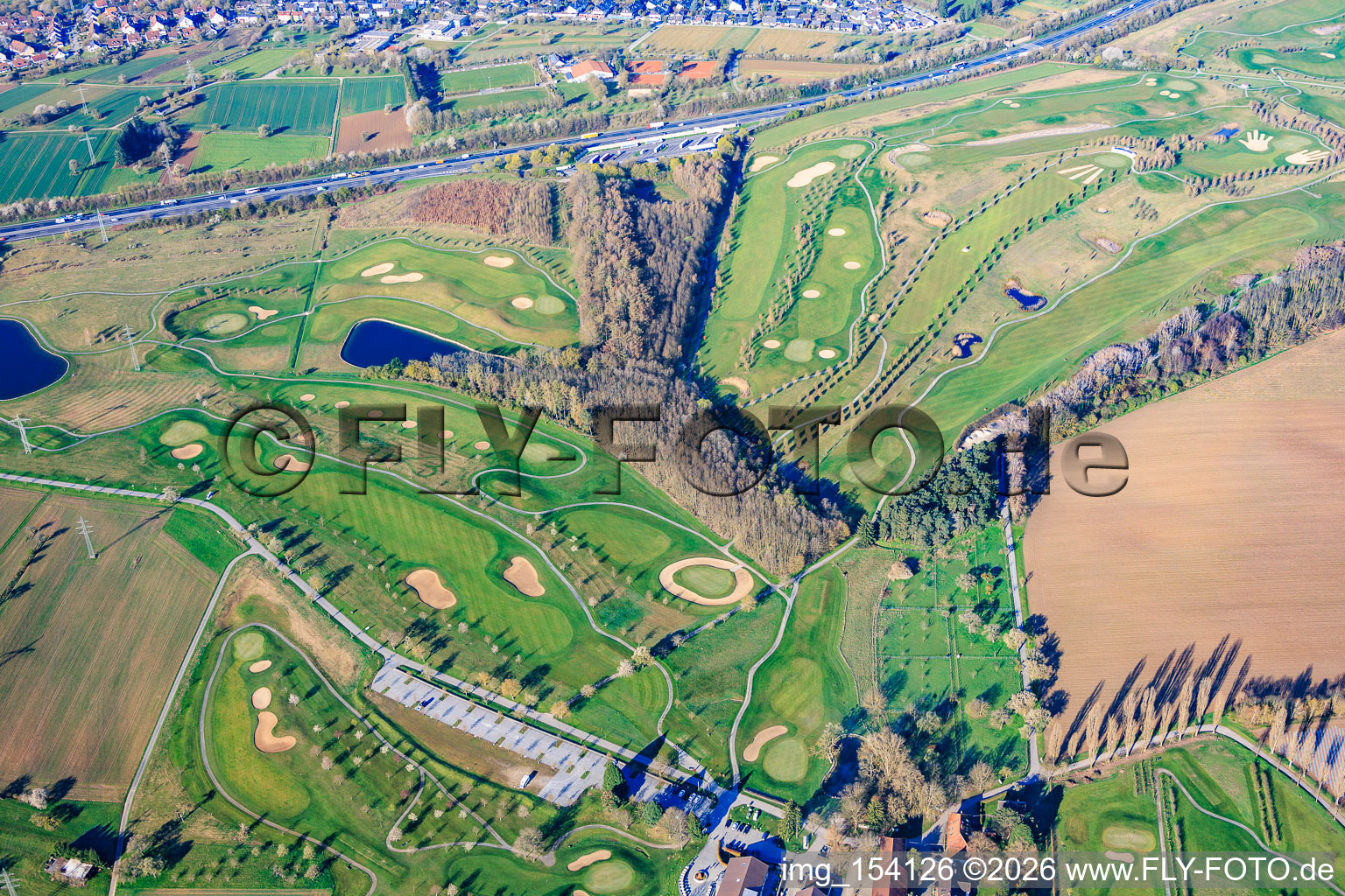 Terrain de golf Golfpark Karlsruhe - GOLF absolu au Gut Batzenhof à le quartier Hohenwettersbach in Karlsruhe dans le département Bade-Wurtemberg, Allemagne