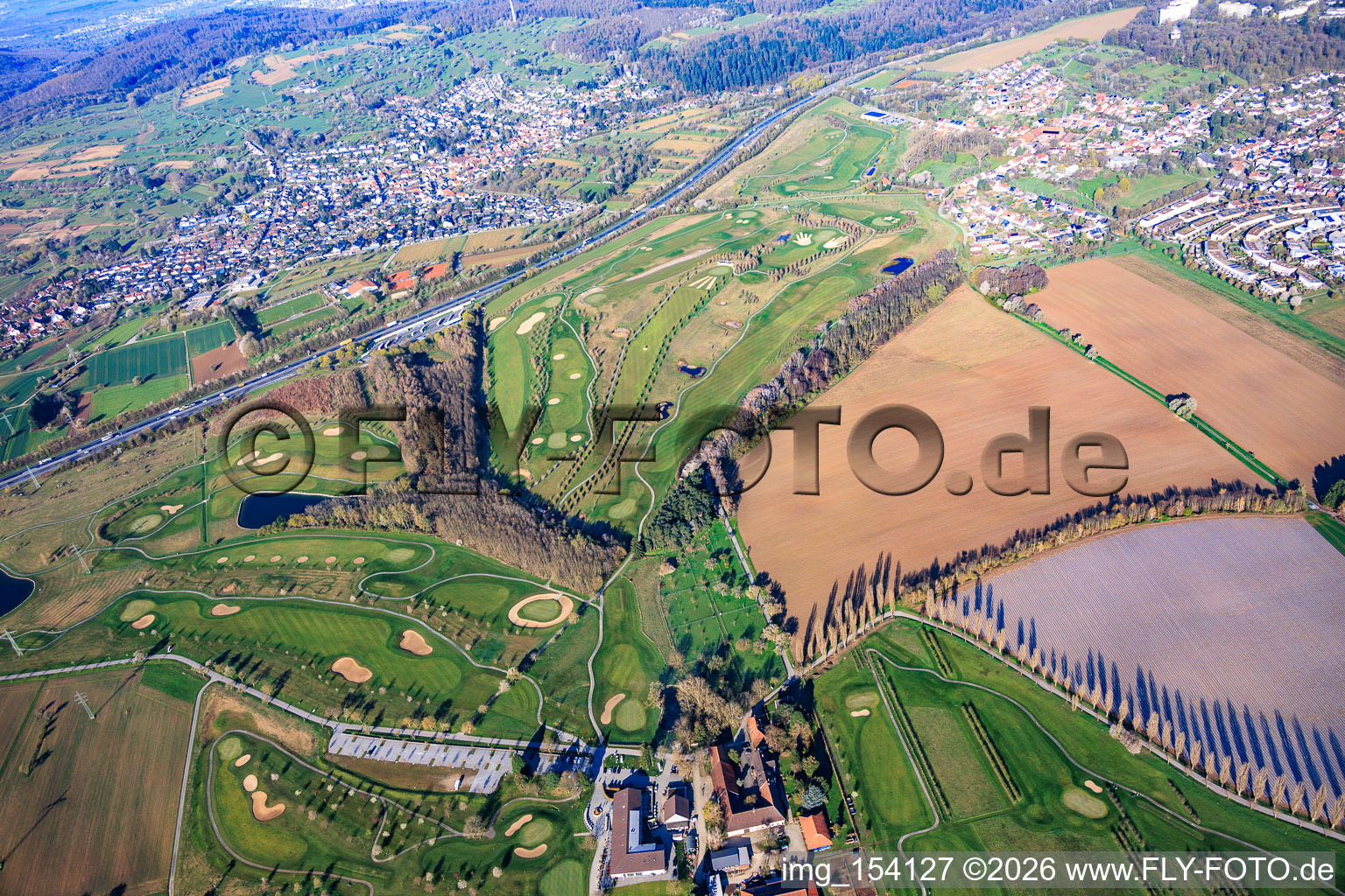 Terrain de golf Golfpark Karlsruhe - GOLF absolu au Gut Batzenhof à le quartier Hohenwettersbach in Karlsruhe dans le département Bade-Wurtemberg, Allemagne