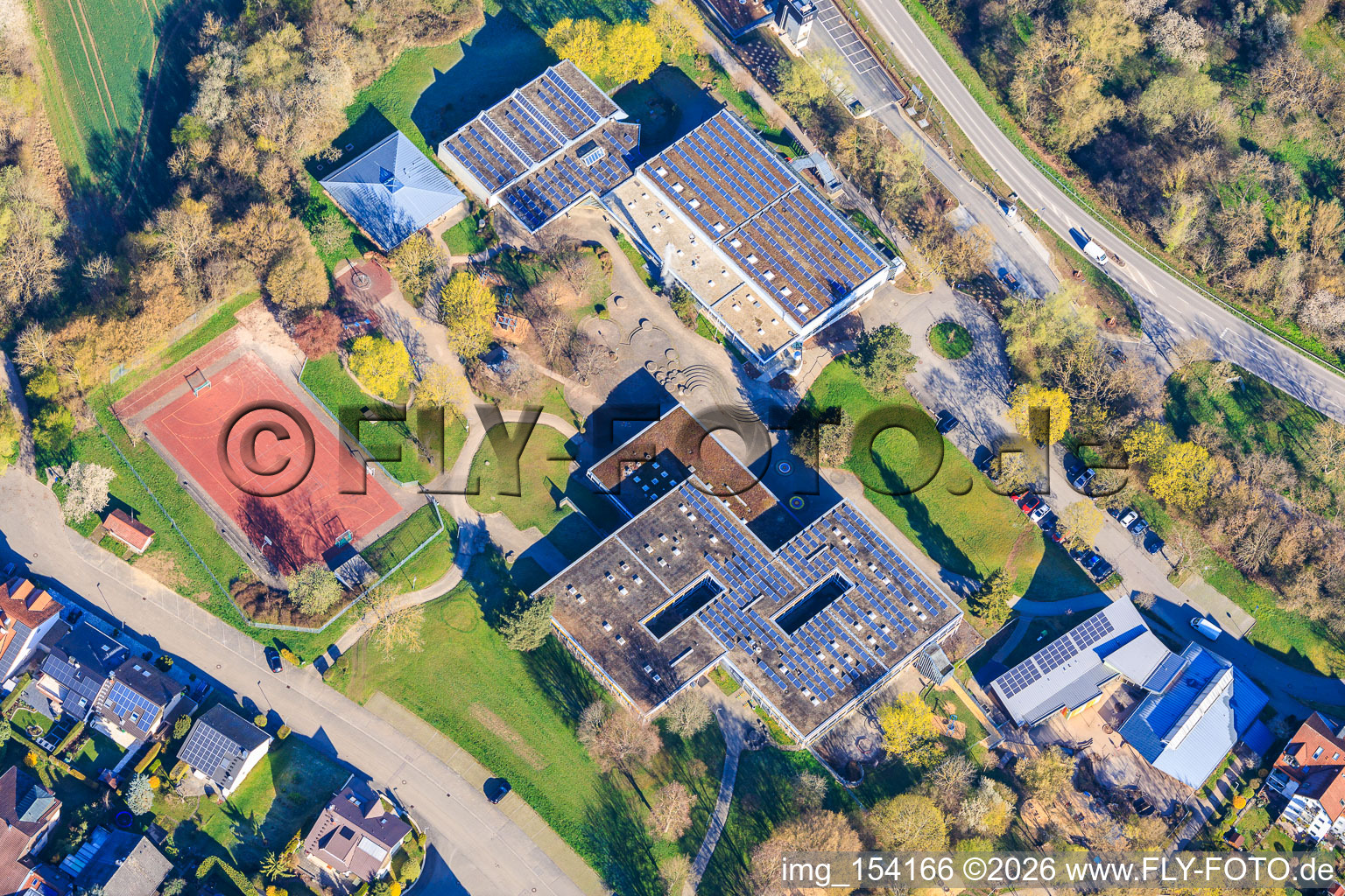 École primaire Johannes Kepler Dietlingen à le quartier Dietlingen in Keltern dans le département Bade-Wurtemberg, Allemagne
